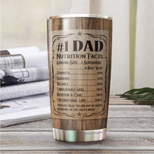 Load image into Gallery viewer, Best Dad Ever Tumbler 20Oz - The Man The Myth The Legend Travel Coffee Mug - Tumbler Gifts for Dad, Father, Bonus Dad, Father-in-law, Birthday, Christmas, Father's Day Tumbler Gifts