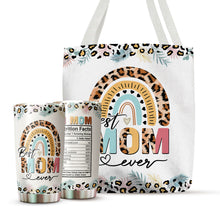 Load image into Gallery viewer, Mom Tumbler - Gifts for Mom on Mother's Day - Best Mom Ever Tumbler - #1 Mom Nutrition Facts Tumbler - Gift for Mom, Mother, Mommy from Daughter, Son, Kids - Mom Tumbler 20oz