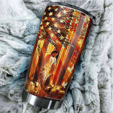 Load image into Gallery viewer, Bible Emergency Number Tumbler - Christian 20oz Stainless Steel Tumbler - Jesus and Sheep Tumbler - Christian Tumblers For Women, Men - Tumblers 20oz