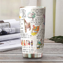 Load image into Gallery viewer, Mom-Entous Mother Facts Tumbler - Best Mom Tumbler - New Mom Tumbler - Birthday Gifts For Mom from Daughter, Son, Kids - 1st Mother's Day Tumbler  - Gift for Mom on Mother's Day, Christmas, Birthday, Tumbler 20 Oz