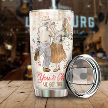 Load image into Gallery viewer, You And Me We Got This Tumblers - To My Wife Tumbler, Gift for Wife from Husband on Christmas, Birthday, Mother's Day - Birthday Gifts for Mom from Son, Daughter, Kids - Best Gifts Ideas for Wife
