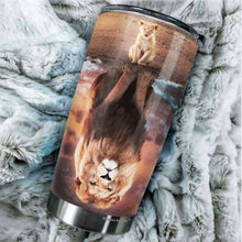 Load image into Gallery viewer, To My Son Tumbler from Mom - To My Son Lion Tumbler - Birthday Gifts For Son From Mom - Tumbler Gift for Son on Mother's Day, Christmas, Birthday - Tumbler 20oz