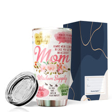 Load image into Gallery viewer, Mom Wisdom Supply Tumbler - Mom, Mommy, Mother Tumbler - Mothers Day Tumblers - Birthday Gift For Mom From Daughter, Son, Kids - Best Gift Idea For Women on Mother's Day - Tumbler 20oz