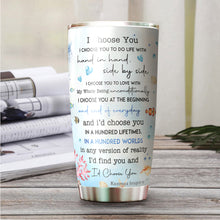 Load image into Gallery viewer, Husband and Wife Turtles Tumbler 20 Oz - Every Love Story Is Beautiful But Ours Stainless Steel Tumbler 20 Oz - Birthday Wedding Anniversary Valentines Mothers Day Fathers Day 2022 gifts
