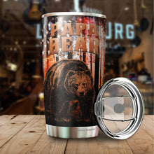 Load image into Gallery viewer, Kozmoz Inspire Dad Tumbler 20oz - Papa Beer Travel Coffee Mug - Tumbler Gifts for Dad, Father, Bonus Dad, Father-in-law - Birthday, Christmas, Father's Day Gifts for Dad