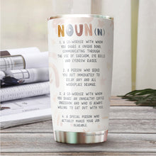 Load image into Gallery viewer, Work Bestie Definition Tumbler 20 Oz - Work Bestie Cup, Work Bestie Gifts For Women - Funny Gifts for Coworkers, Collegues