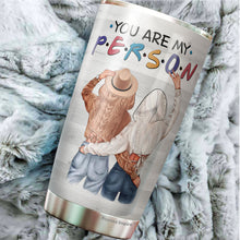 Load image into Gallery viewer, Best Friend for Women,You Are My Person 20oz Stainless Steel Tumbler - Unique Best Friend, Soul Sisters, BFF, Coworker, BFF Birthday Gift Idea, Friendship Gifts for Women Tumbler 20Oz