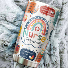 Load image into Gallery viewer, Nurse Daily Affirmations Tumbler 20oz