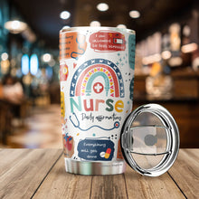 Load image into Gallery viewer, Nurse Daily Affirmations Tumbler 20oz