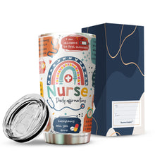 Load image into Gallery viewer, Nurse Daily Affirmations Tumbler 20oz