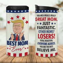 Load image into Gallery viewer, Gifts For Mom - 12Oz Best Mom Ever Can Cooler Tumblers Travel Mug Cup Gifts - Mothers Day Gift From Daughter Son - Best Gift For Mother's Day - Christmas Gift For Mom - Moms Ideas Birthday Tumbler