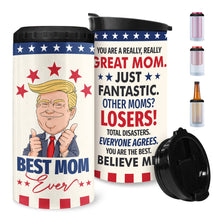 Load image into Gallery viewer, Gifts For Mom - 12Oz Best Mom Ever Can Cooler Tumblers Travel Mug Cup Gifts - Mothers Day Gift From Daughter Son - Best Gift For Mother's Day - Christmas Gift For Mom - Moms Ideas Birthday Tumbler