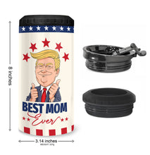 Load image into Gallery viewer, Gifts For Mom - 12Oz Best Mom Ever Can Cooler Tumblers Travel Mug Cup Gifts - Mothers Day Gift From Daughter Son - Best Gift For Mother's Day - Christmas Gift For Mom - Moms Ideas Birthday Tumbler