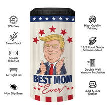 Load image into Gallery viewer, Gifts For Mom - 12Oz Best Mom Ever Can Cooler Tumblers Travel Mug Cup Gifts - Mothers Day Gift From Daughter Son - Best Gift For Mother's Day - Christmas Gift For Mom - Moms Ideas Birthday Tumbler