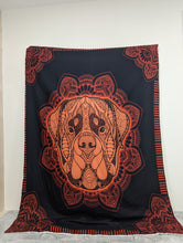 Load image into Gallery viewer, EH211119009 Kozmoz Hall Pitbull namaste Bed sheets - 80x60
